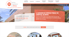 Desktop Screenshot of ch-brive.fr