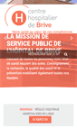 Mobile Screenshot of ch-brive.fr